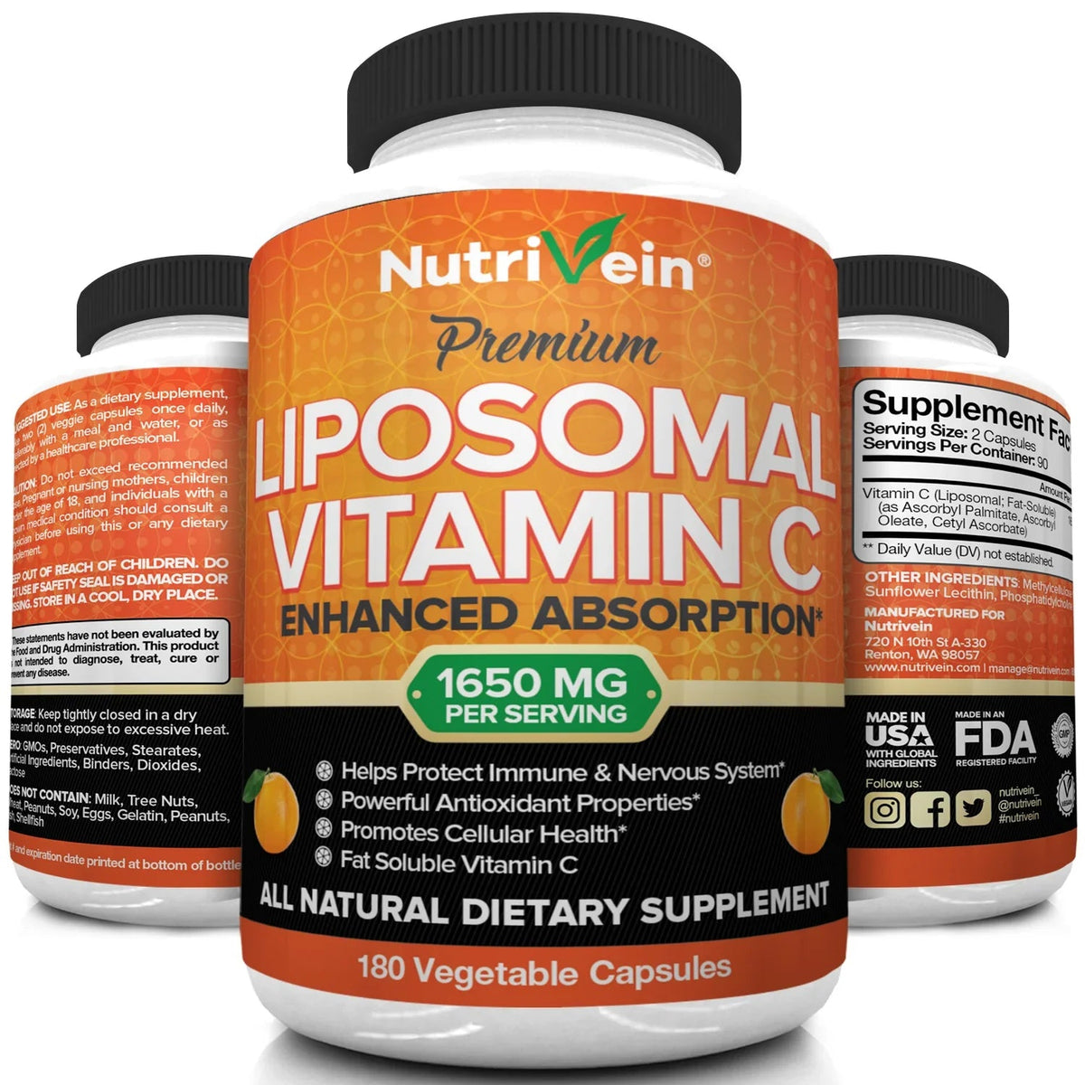 All About Our Premium Liposomal Vitamin C