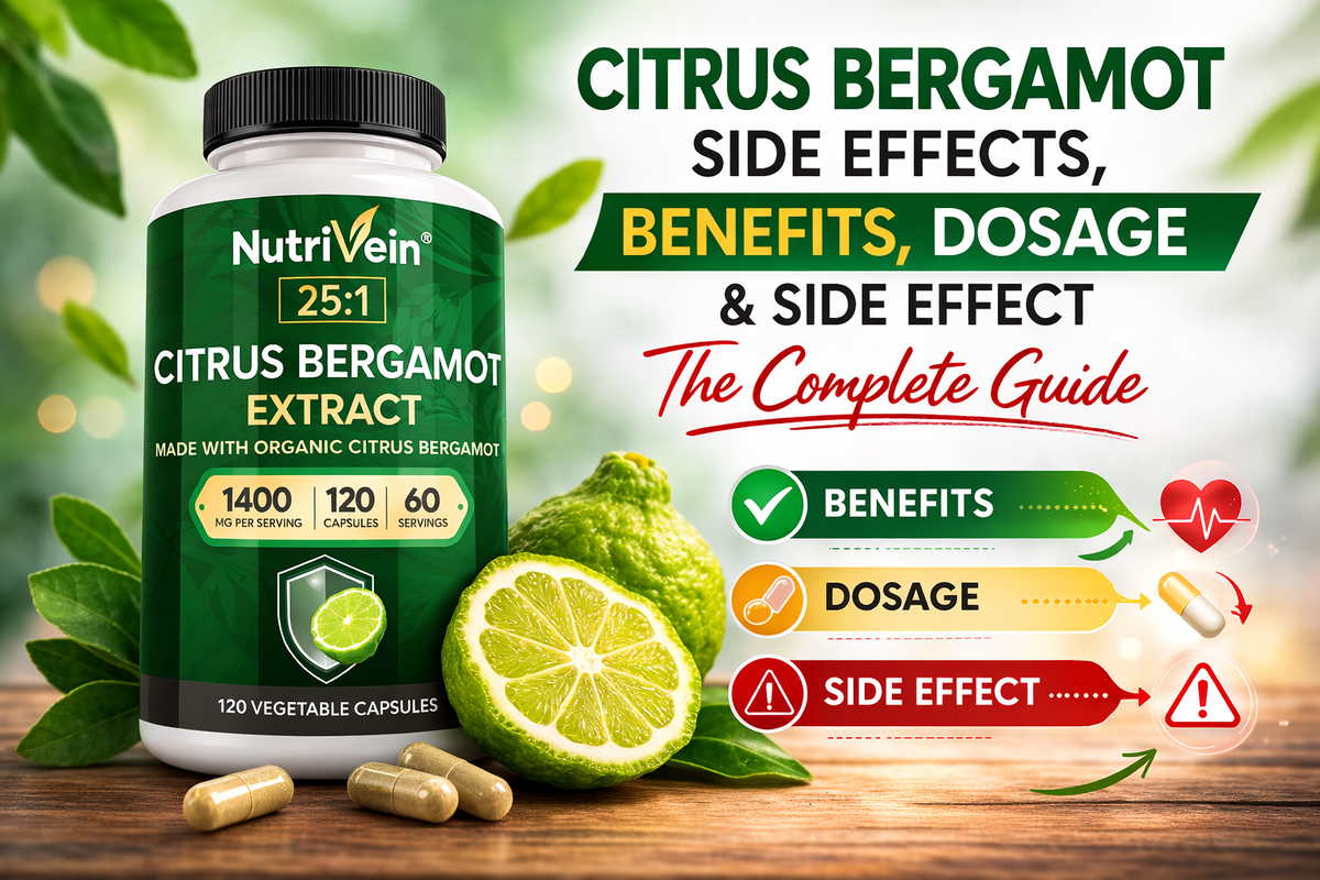 Citrus Bergamot Benefits, Dosage and Side Effects: The Complete Guide
