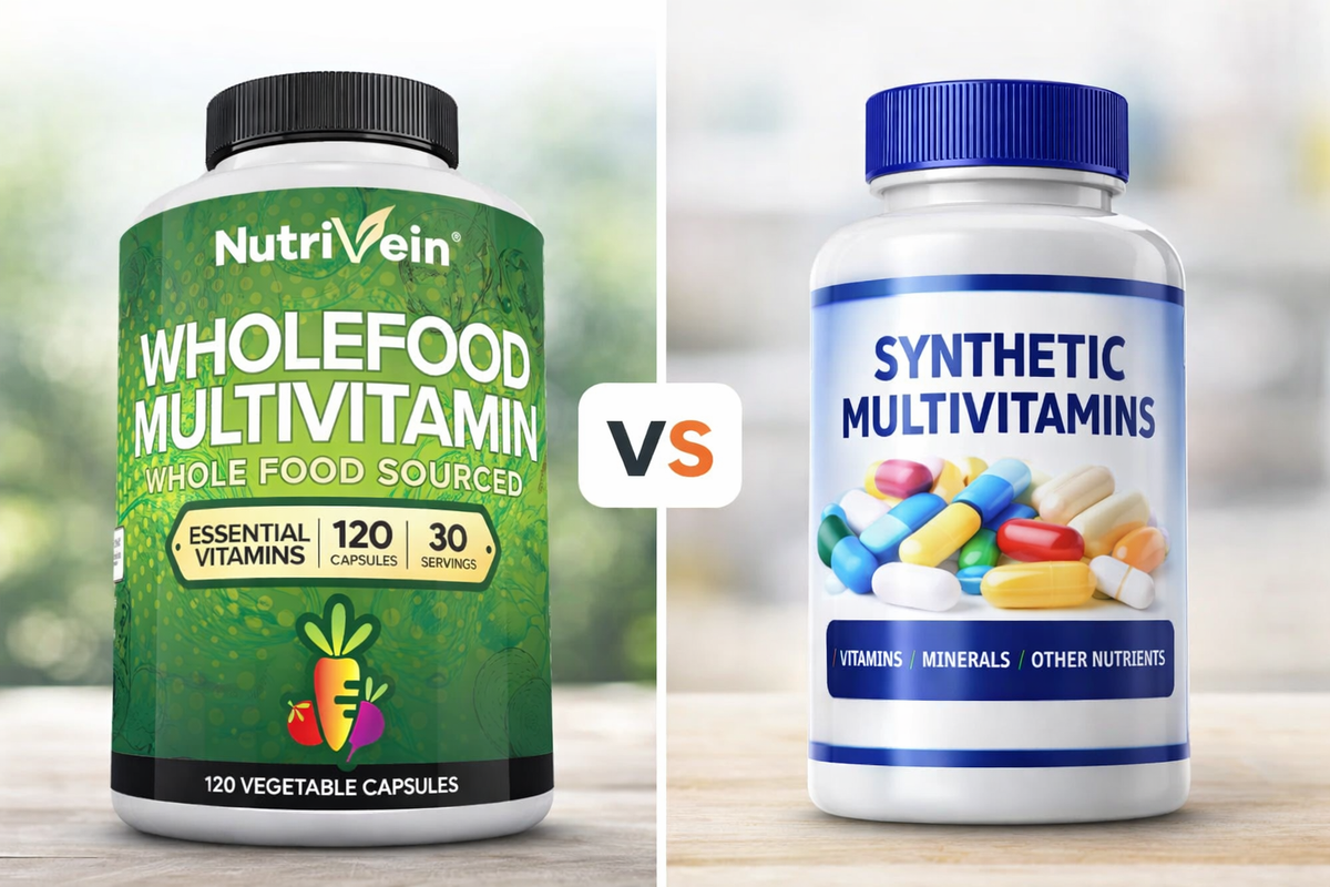 Whole Food Multivitamin vs Synthetic Multivitamins: Which One Is Better for Your Health?