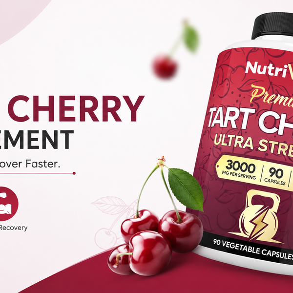 Tart Cherry Supplement for Sleep and Muscle Recovery: What You Need to Know