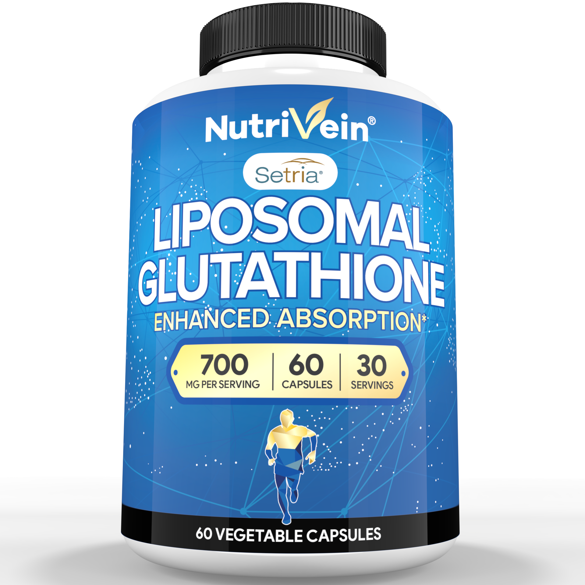glutathione premium ISHIN Plus Food Supplement, 60 Capsules : Health & Household hyaluronic acid Liposomal Glutathione 250 mg —