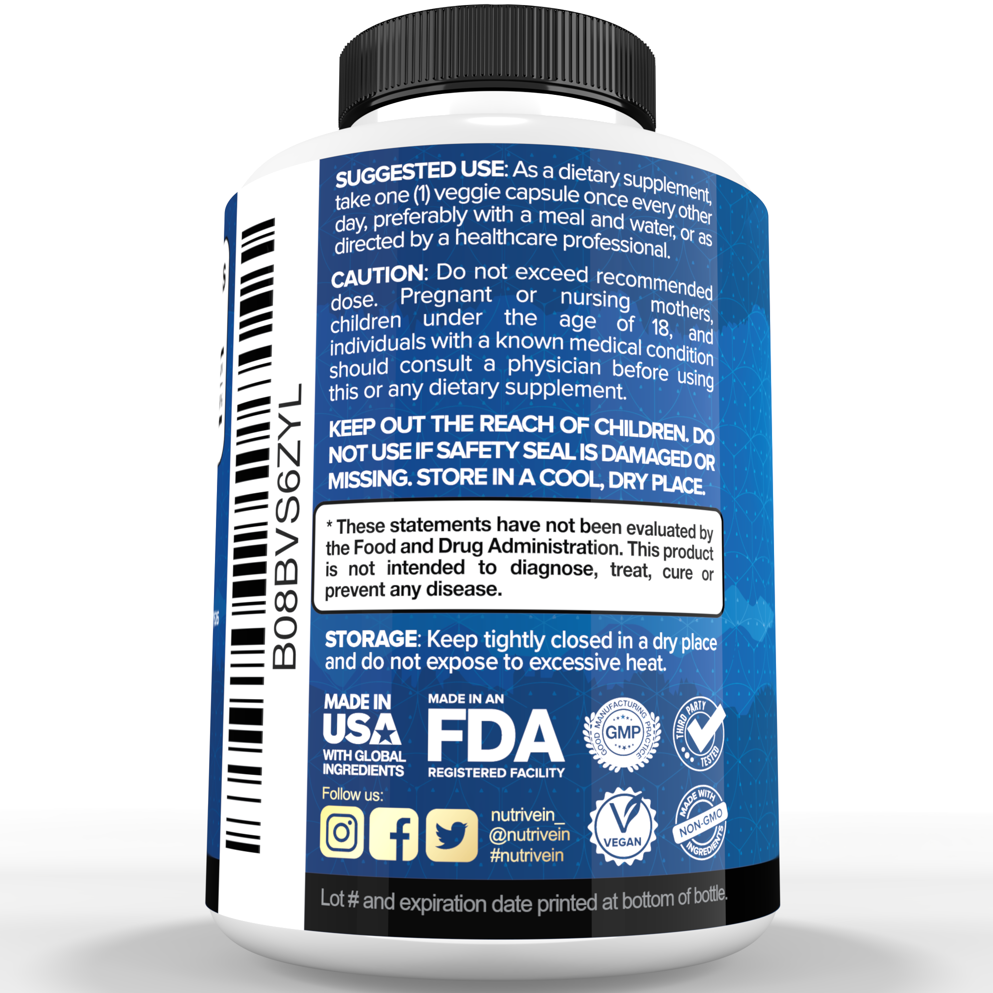 glutathione zinc gluconate Biotech Nutritions 50 mg 250 Tablets Made in USA Vegetarian/Vegan Zinc Gluconate : Health & Household Neurobion Detox Liposomal Glutathione Liquid