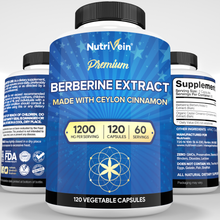 Berberine Plus Organic Ceylon Cinnamon - 120 Capsules