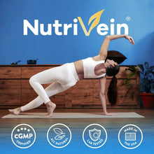 Nutrivein Eye Vitamins (60 Caps): Eyebright, Lutein and Zeaxanthin Supplements Complex - Display Fatigue, Dryness, Strain - Support for Overall Ocular Wellness - Eye Supplements for Nighttime Clarity