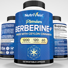 Berberine Plus Organic Ceylon Cinnamon - 120 Capsules