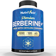 Berberine Plus Organic Ceylon Cinnamon - 120 Capsules