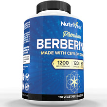 Berberine Plus Organic Ceylon Cinnamon - 120 Capsules