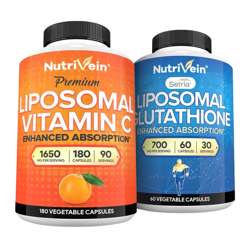 Nutrivein Premium Liposomal & Glutathione Bundle